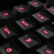 Logitech’s custom keycaps found on the new $80 g413. (Image: Logitech)